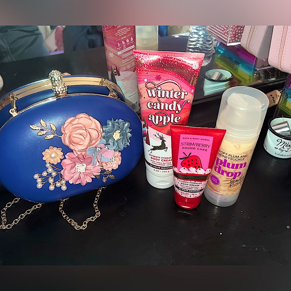 New lotions and purse !